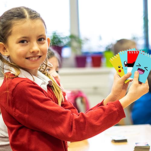 24 Pieces Mini Note Pads Cartoon Themed Party Favor as Pocket Monster