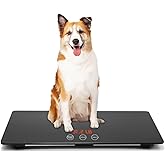 Digital Pet Scale to Measure Dog and Cat with 3 Weighing Modes(kg/oz/lb), 220 Pound (lbs) Capacity with Precision of 0.35OZ,3