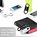 AmaziPro8 Android Charge Cable + Bottle Opener + Key Chain, Best keychain cable For Fast Charge, Sync and Data Transfer for Micro-USB to USB devices (Black)