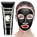 Black Mask, Charcoal Peel off Mask, Activated Charcoal Blackhead Mask, Blackhead Remover Mask, Purifying Deep Cleaning Blackhead Mask for Face Nose 2.11Oz