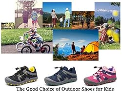 Mishansha Kids Boy's Child Hiking Shoes Lightweight