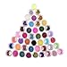 45PC Nail Art Glitter Powder Dust Tips Decoration by NYKKOLA