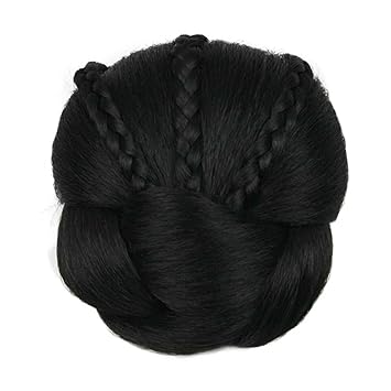 Amazon Com Usix Braided Bun Hair Piece Elegant Updo Braided Hair