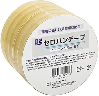 Amazon 共和 セロハンテープ 大巻 5巻 15mm幅 35m巻 B2 T1535 5p 文房具 オフィス用品 文房具 オフィス用品