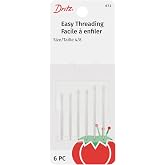 Dritz 672 Easy Threading Hand Needles, Nickel (6-Count)