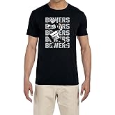 Black Las Vegas Brock Bowers Text Pic T-Shirt
