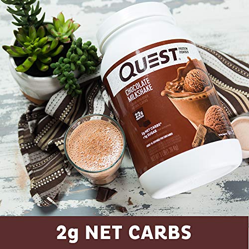 Quest Nutrition Chocolate Milkshake Protein Powder - Image 6