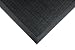 NoTrax T28 SBR Rubber Finger Scrape Entrance Mat, for Wet and Dry Areas, 16" Width x 24" Length x 3/8" Thickness, Black primary