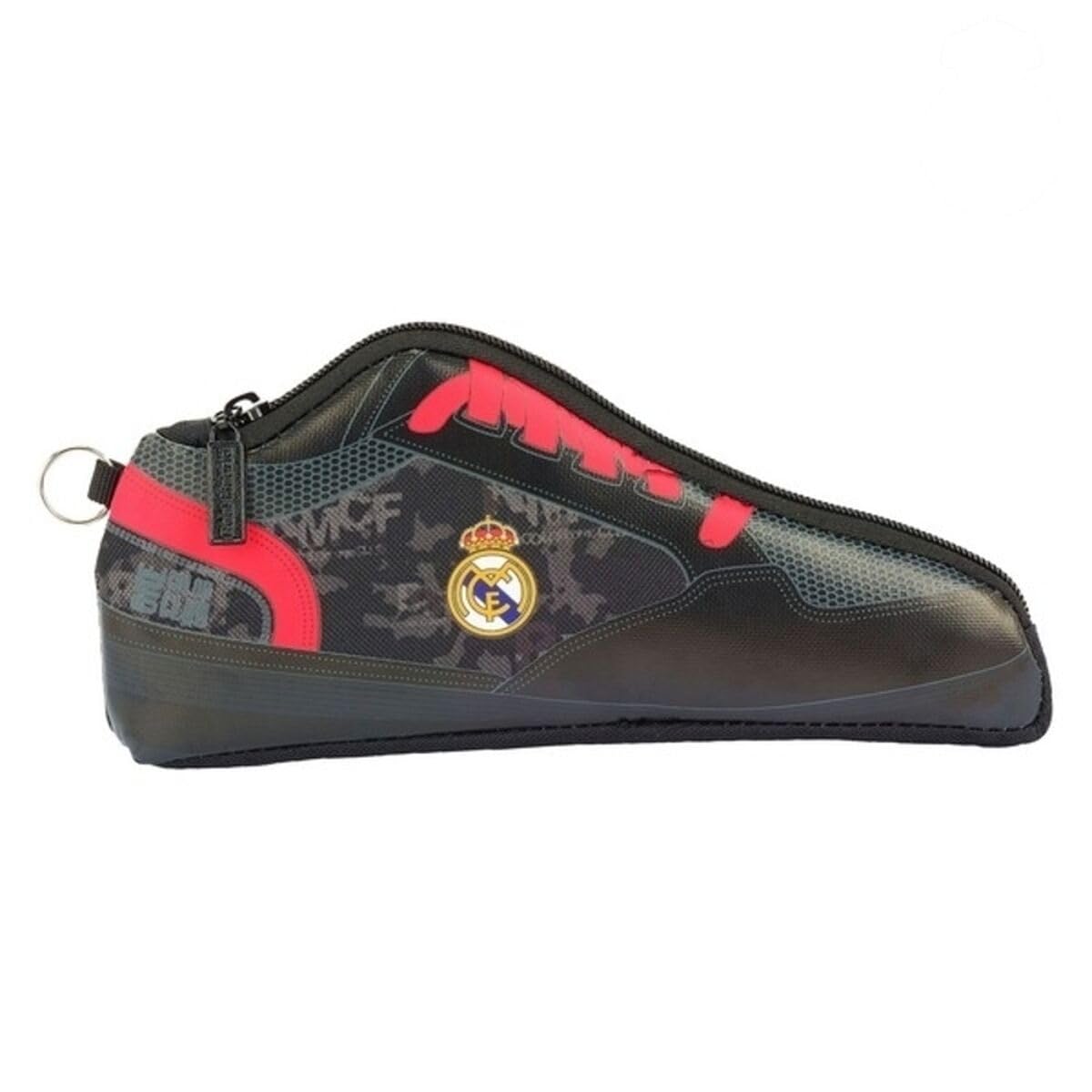 R.Madrid Black Shoe Bag 24 x 10 x 2 cm