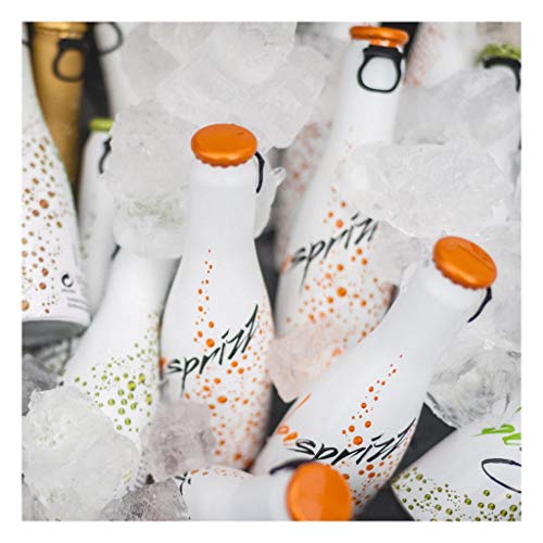 JUST BE Sprizz | Piccolo Wein-Cocktail I Orange + Bitterkräuter Mix Aperitif (Sprizz, 12 x 0,2l) – Bild 3