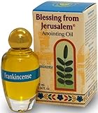 Holy Land Market Blessing from Jerusalem Anointing Oil - 10ml (.34 fl. oz.) (Frankincense)