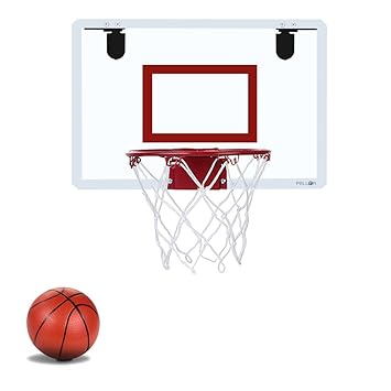 Mini canasta de baloncesto con soporte para interiores: Amazon.es ...