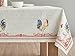 Maison d'Hermine Table Cloth Rectangle Table 100% Cotton Tablecloth for Dining Room, Farmhouse, Home, Hotel, Parties & Wedding - Gifts for Mothers Day Spring & Summer (Campagne, 54