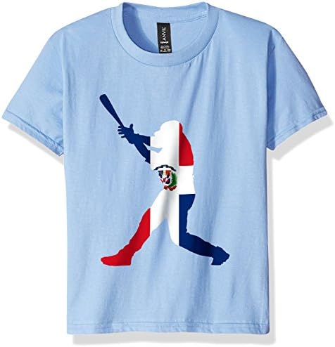 Dominican Republic Baseball Flag Shirt