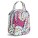 Vera Bradley Women's Cotton Lunch Bunch Lunch Bag, Wildflower Paisley, One Size