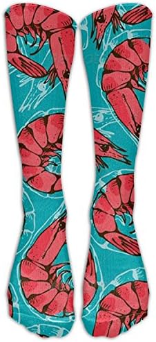 AWENGESS Mantis Shrimp Socks Women's Single Pack Novelty Knee High Socks