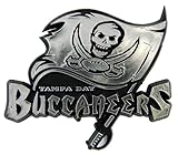 NFL Tampa Bay Buccaneers Chrome Automobile Emblem