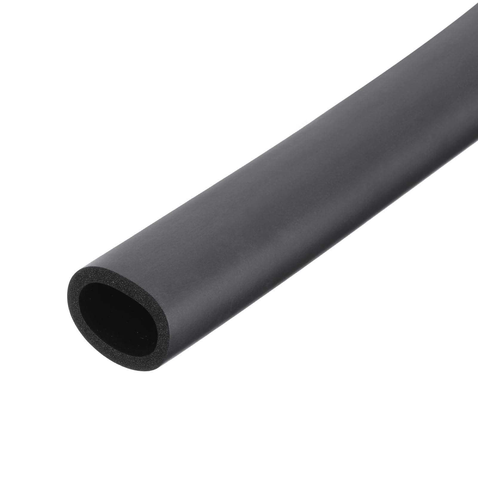 DMiotech Pipe Insulation Tube 22mm(7/8") ID x 5mm Thick 24" Foam Grip Pipes Wrap Closed Cell Foam Tubing Non-Slip for Utensil Tools Handle Support 0.61m, Black