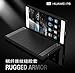 Huawei P8 Case, Landee Soft TPU Shock Absorption and Carbon Fiber Design Silicone Case for Huawei P8 (Navy Blue)