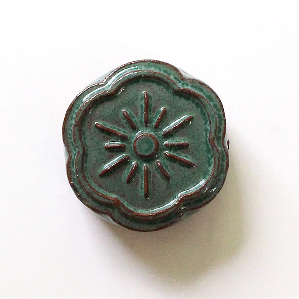 Cohana Kawara Mag. needle Rest w. ndl polisher green - 1pc