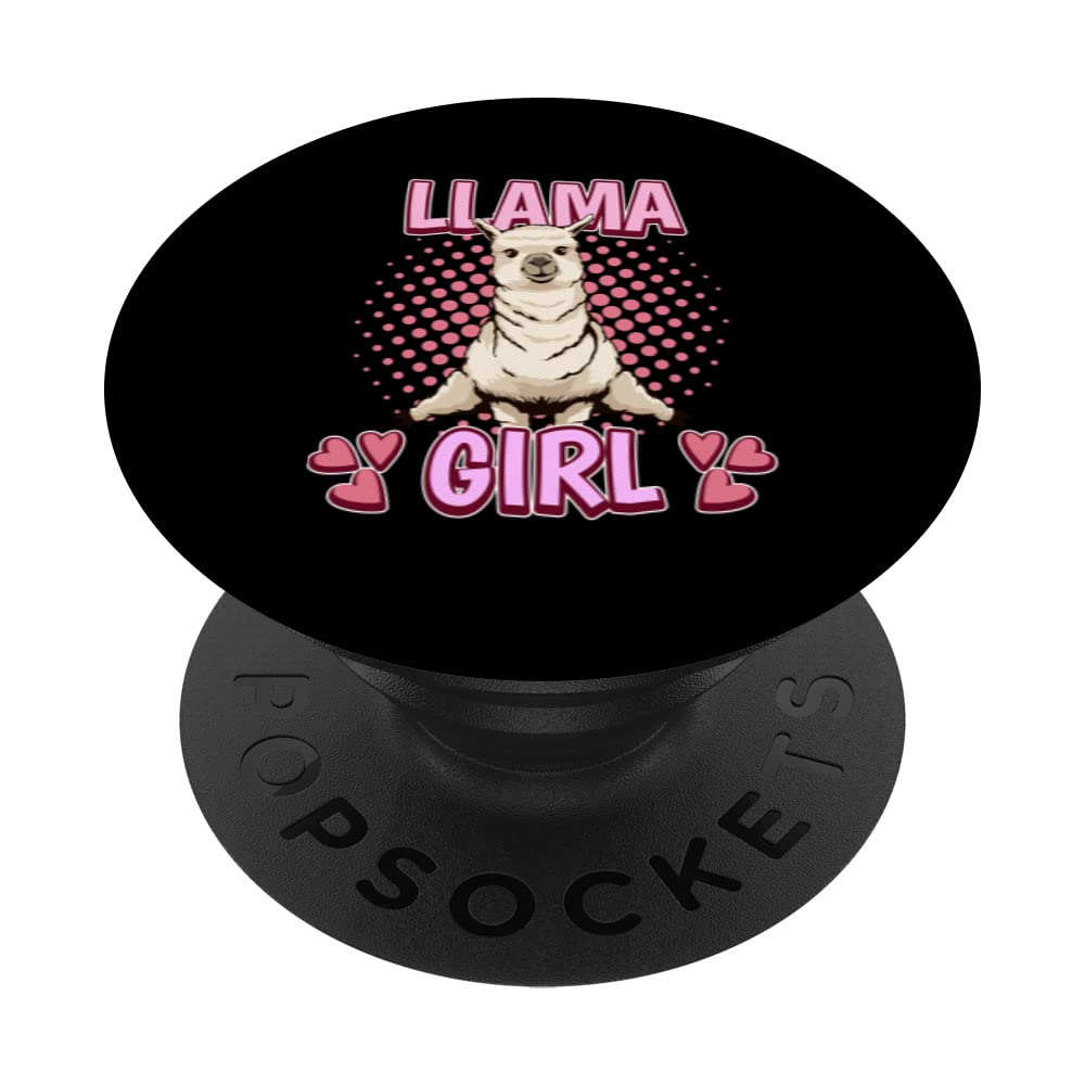 Womens Llama Quote Llama Girl Llama PopSockets Swappable PopGrip