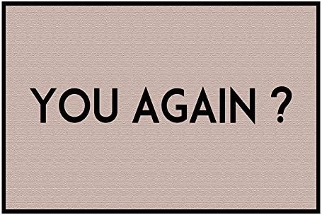 Funny Text doormat Floor Mat Rug Indoor/Outdoor/Front Door/Bathroom Mats Rubber Non Slip (30"x18",45cmx75cm) …