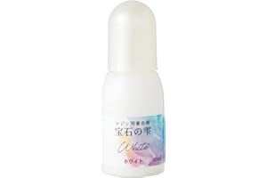 パジコ Padico 403045 UV Resin Dye, Gemstone Droplets, White, 0.3 fl oz (10 ml)