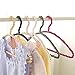 WHOSEE 4 Pack Clothes Pearl Hanger 10KG Weight Bearing Trouser Bead Skirts Hanging Holder White