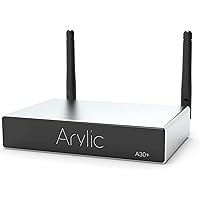 Arylic Stereo WiFi and Bluetooth 5.0, 2-Channel Class D Wireless Mini Home Amplifier for Speakers with spotify, airplay 1, Mu