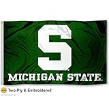 Michigan State Spartans Double-Sided 3x5 Flag