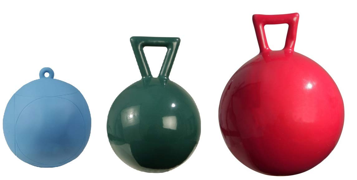 PFIFF 001171-20-1 Equine Play Ball Inflatable 001171 10 1 Diameter Approx. 40 cm Red