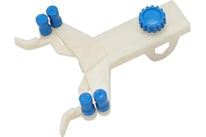 stonylab Plastic Burette Clamp, Single Adjustable Buret Clamp, Butterfly Style Spring Loaded for Titration, Laboratory Access