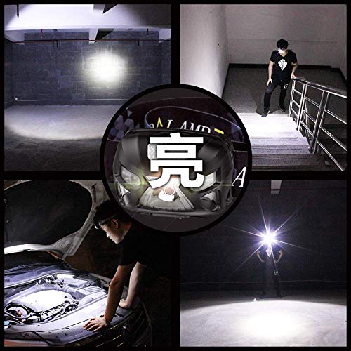 Induktionsscheinwerfer, helles Licht, aufladbar, ultrahelle Taschenlampe, Nacht-Angel-Lampe, Xenon-Head-mounted Klettern – Bild 3