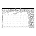 Blueline DoodlePlan Desk Calendar with Coloring Pages, 17 3/4 x 10 7/8, 2018 (C2917001)