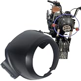 Aluminum Headlight Fairing for Indian Scout/Bobber(2015-2026) | Matte Black,Easy to Install,Sturdy Material,Modification and Upgrade Accessories