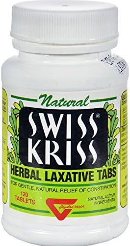 2Pack! Modern Natural Products Swiss Kriss Herbal Laxative - 120 Tablets