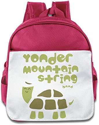 HYRONE Yonder Mountain Band String Boys And Girls School Bagpack Bag For 1-6 Years Old Pink