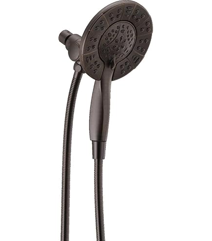 Amazon.com: Delta Faucet 4-Spray In2ition 2-in-1 Dual Shower Head