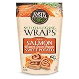 Wholesome Wraps Salmon Sweet Pototo Wrap Treat 5oz