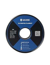 Bobina de filamentos para impresoras 3D SainSmart, 0.06 pulgadas, flexible, TPU, 1,7 libras, Negro, 1