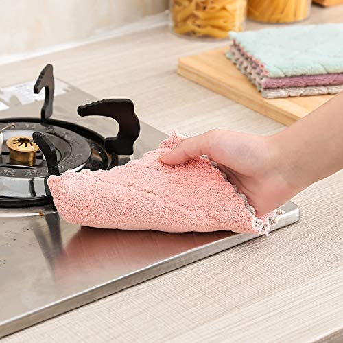 kimteny 12 Pack Kitchen Cloth Dish Towels, Premium Dishcloths, Super