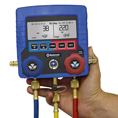MASTERCOOL (99134A Blue R134A Digital Manifold Gauge Buy Online in