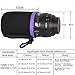 Lens Case Small Lens Pouch Bag with Thick Protective Neoprene Soft Plush for DSLR Camera Lens (Canon, Nikon, Sony, Pentax, Olympus, Panasonic)