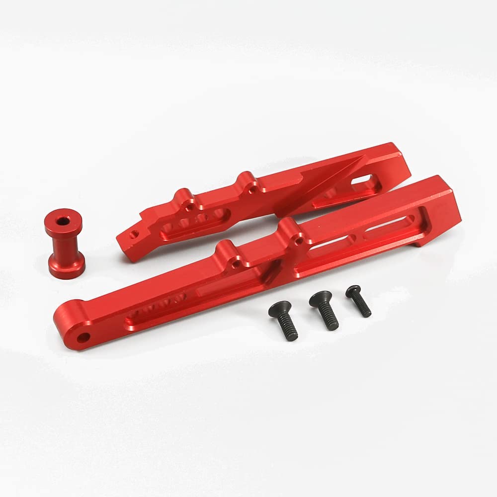 RCAWD Chassis Brace Set for 1/7 ARRMA FELONY INFRACTION LIMITLESS 6S upgraded part 4 pcs/set # ARA320511（Red