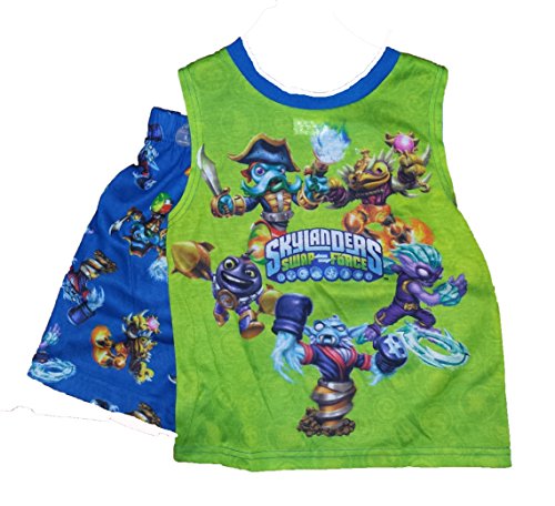 Skylanders Swap Force Pajama Muscle Short Sleep Set