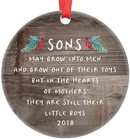 mother son ornament