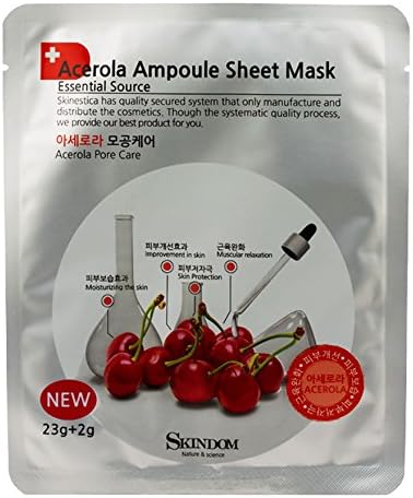 Skindom Acerola Ampoule Sheet Mask 25 g.(3 Pack)