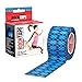 Rocktape Kinesiology Tape for Athletes, Blue Argyle, 2