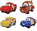 Ty Disney / Pixar Cars 3 Beanie Baby Set of 4