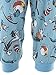 Dr. Seuss The Cat in The Hat Toddler Boys Long Sleeve 2 Piece Pajamas Set (2T, Grey/Blue)